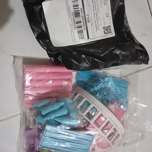 MAINAN ANAK DIY MERAKIT RUMAH BONEKA DREAM HOUSE MAINAN ANAK PEREMPUAN RUMAH RUMAHAN BONEKA FURNITURE TV