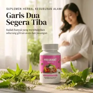 Terlaris Pregnant Capsule Program Ibu Hamil Halal BPOM 30 Kapsul Nutrisi Harian Dengan Bahan Pilihan