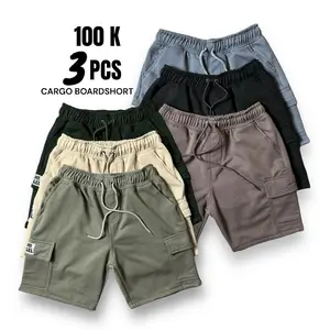 Cargo Boardshort 3 PCS 100 Ribuan, Celana Premium Distro Termurah, Celana Pendek Boardshort Casual