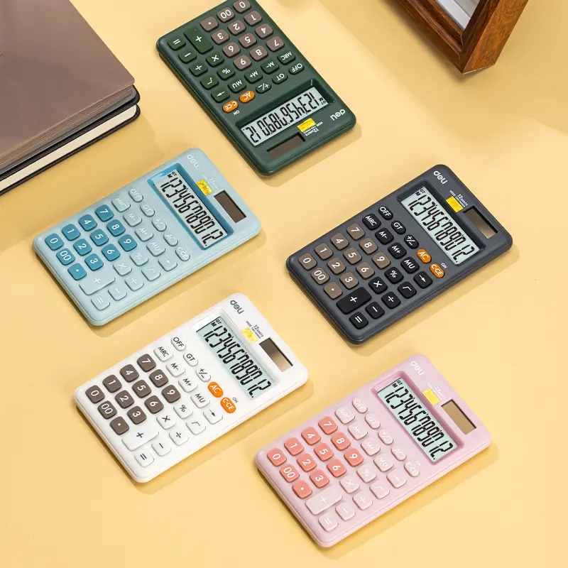 Deli Kalkulator / Desk Calculator 12 Digit EM120 Alat 3