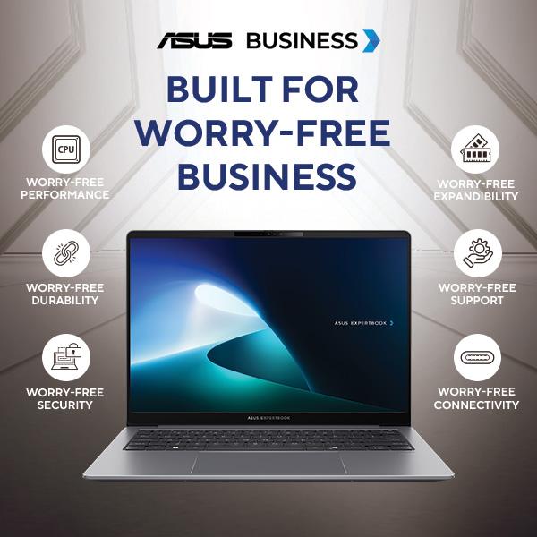 ASUS ExpertBook P5 Gen 2 [PM5406CGA-SF7150WS] AMD AI R7-445/DDR5 16G/512G 2280 PCIE G4/14.0/OLED/WUXGA (1920x1200)/Win 11 Home/OHS+M365/4CELL 70WH/Wi-Fi 6/1Y CARRY-IN(ADP)+2Y CARRY-IN/Fingerprint/Backlit KB/BACKPACK/CMOS 5M/IR/Mcafee 1Y/ASUS MyExpert