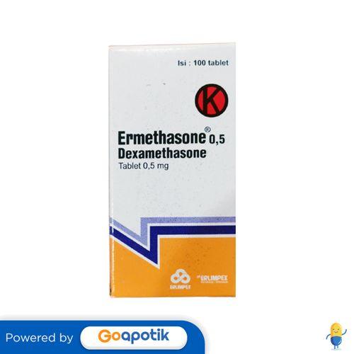 ERMETHASONE 0.5 MG BOTOL 100 TABLET