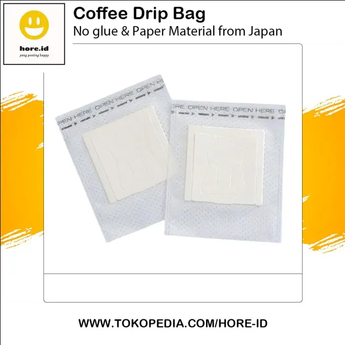 Paper Drip Bag Ear Hanging No Glue Kertas Penyaring Filter Kopi 0