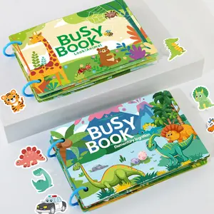 COD Mainan edukasi anak Buku Aktivitas Anak Tema Buku Sibuk Buku Tenang Buku Pencerahan Pertama Bayi Mainan Pembelajaran Dini Untuk Anak-anak
