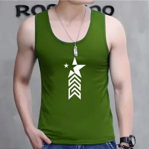 Cod-Kaos Singlet Pria Dewasa Baju Singlet Cowok Tanktop Atasan Pria