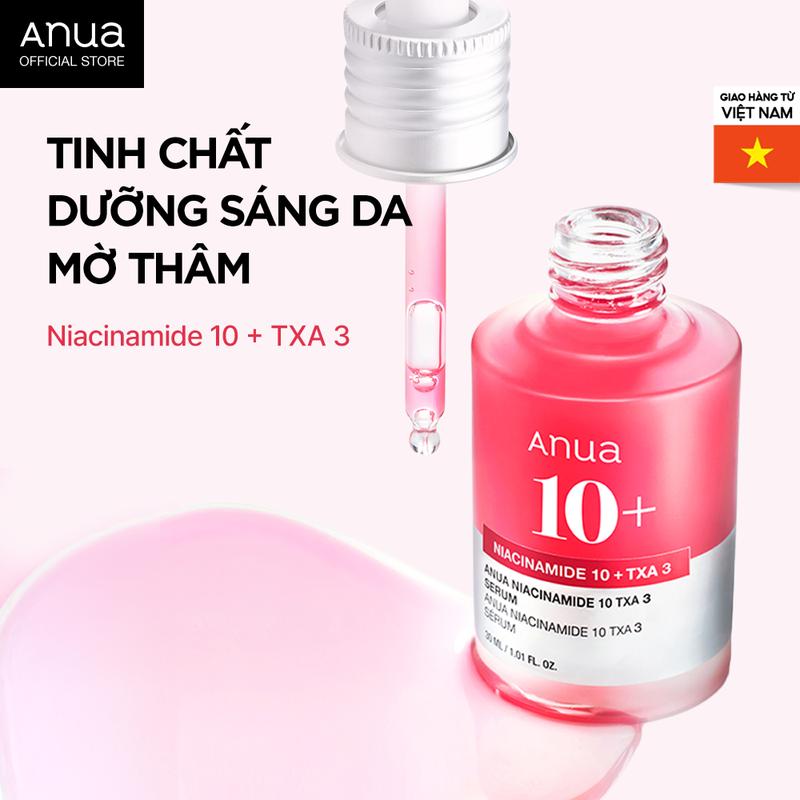  FS  Tinh Chất Dưỡng Sáng Làm Mờ Đốm Nâu - ANUA NIACINAMIDE 10% + TXA 3% SERUM 30ML 