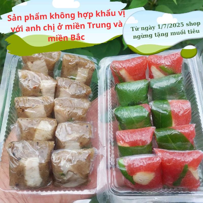 COMBO 10 HỘP  NEM CHUA 160GR VÀ NEM BÌ THỊT 180GR - ( 1 HỘP GỒM 10 CHIẾC CÓ GHI NSX VÀ HSD ĐẦY ĐỦ )- ĐẶC SẢN LAI VUNG CHÍNH GỐC ĐỒNG THÁP[NGỪNG TẶNG MUỐI]
