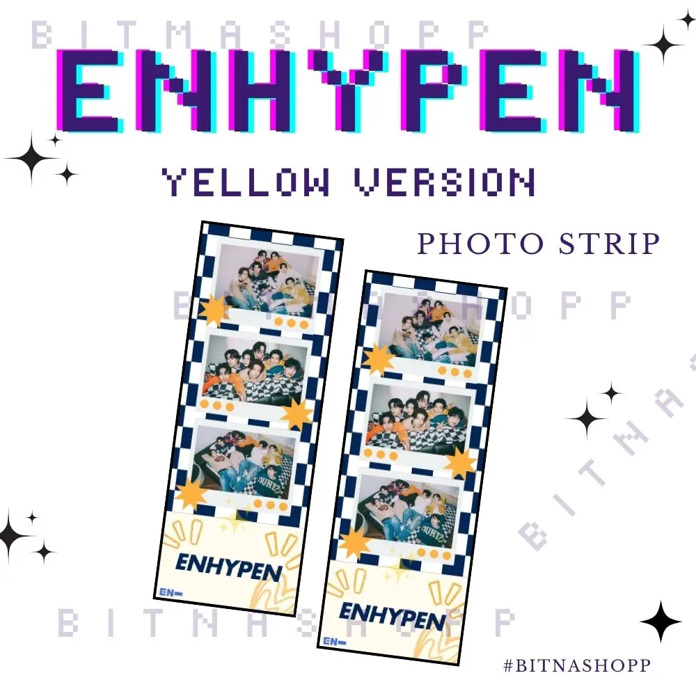 PHOTO STRIP ENHYPEN PEACH 1SISI (HARGA 1 PCS + LAMINASI 2 SISI) BITNA FOTO STRIPS JPOP KPOP CARDS IDOL BIAS JAPAN KOREA JEPANG PREMIUM MURAH UNOFFICIAL ENGENE HEESEUNG JUNGWON JAY JAKE SUNGHOON SUNOO NIKI READY STOCK !