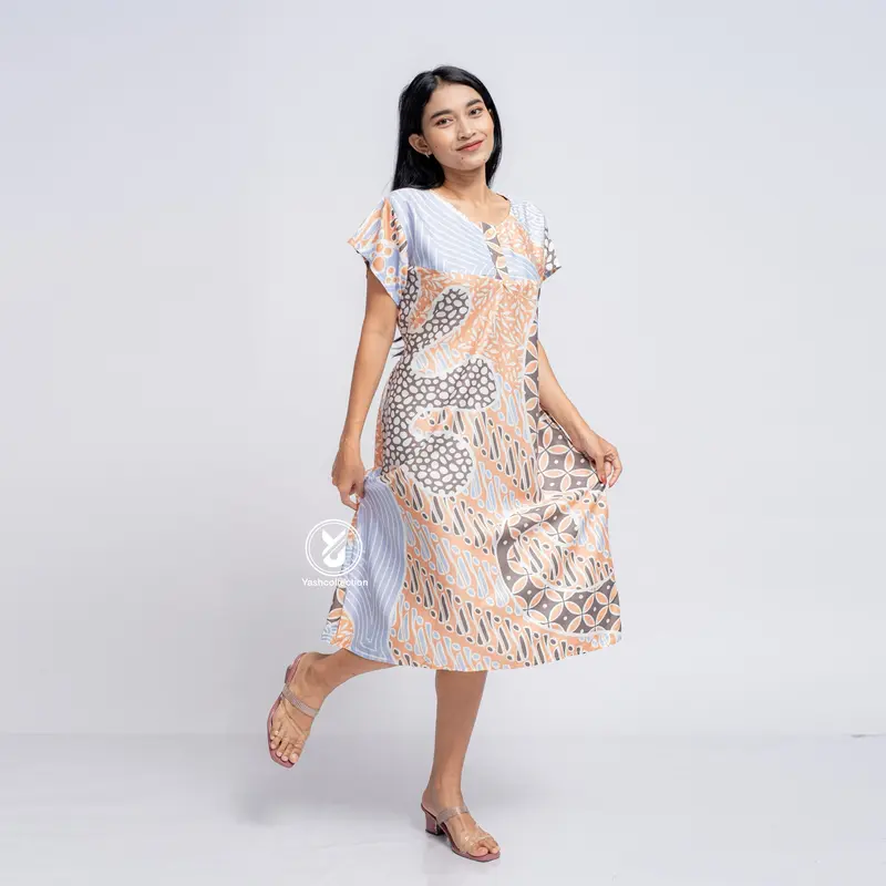Daster Payung Panjang Selutut Motif Busui Bumil Daster Dewasa Pendek Nyaman Santai Tidur Katun Rayon Lembut Nyaman YashCollection 0