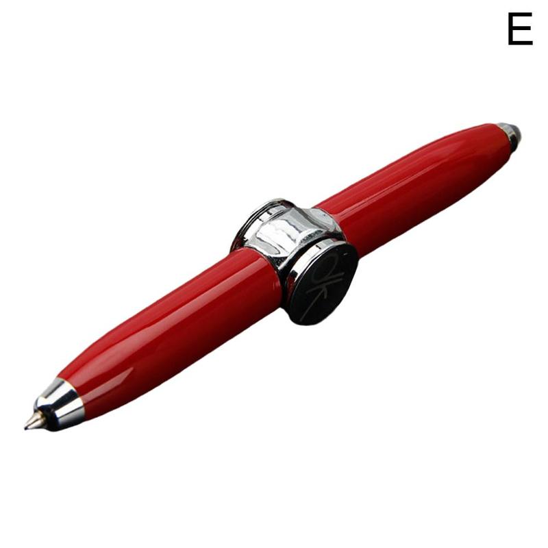 Product Introduction of Fingertip Decompression Pen Metal Multifunctional Fingertip Turn Luminous Lighted Rotating Z0K8 32