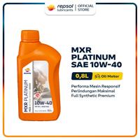 Gambar OLI MOTOR REPSOL MXR PLATINUM SAE 10W-40 - 0.8L dari Repsol Indonesia Official Shop Kota Administrasi Jakarta Utara 2 Tokopedia