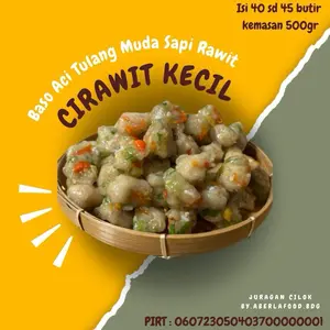 CIRAWANG CIRAWIT KECIL Isi 45 sd 50 JURAGAN CILOK kemasan 500gr