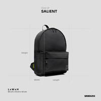 Gambar Sidekick Project - SALIENT - Backpack pria - Tas punggung Ransel ransel  kuliah dari Sidekick Project Kota Bandung 2 Tokopedia