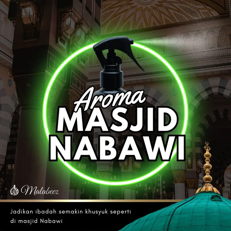 Malabeez Parfum Baju Gamis Karpet Sejadah Sarung Wangi Masjidil Harom Nabawi oleh-oleh Umroh Haji Pengharum 2