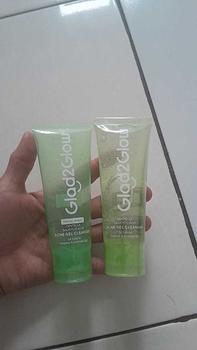 Product Review of Glad2Glow 3PCS Gel Cleanser Centella Salicylic Acid Acne | Face Wash Facial Cleanser Sabun Cuci Muka Pembersih Pencuci Muka Kering Kotoran Membersihkan Berjerawat Wajah Mencerahkan from S**t 0