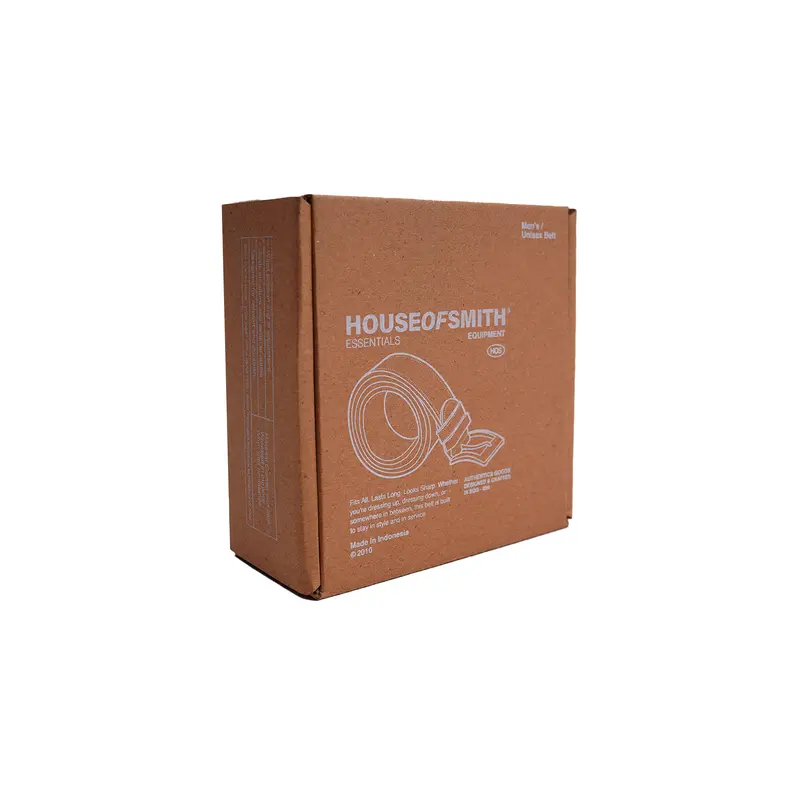 House of Smith Belt Alpa B Brown #3 - Ikat Pinggang Pria
