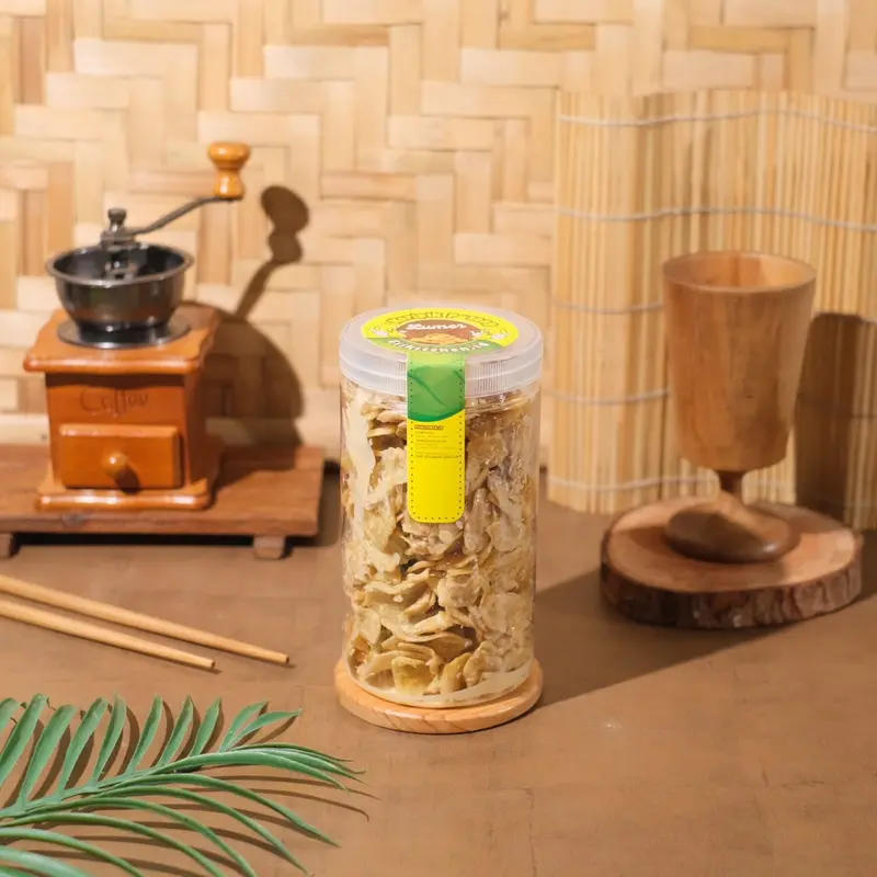 Keripik pisang lumer toples 1000ml (350gram)  keripik & camilan isi  pisang 2