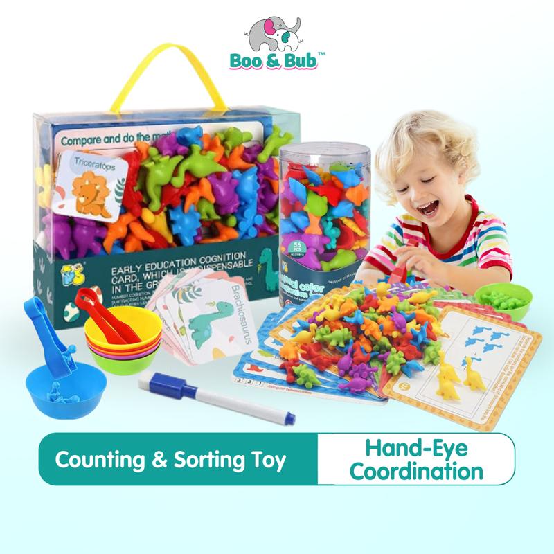 🐘Boo&Bub🐘Counting Cognitive Toy | Early Education Montensorri - TikTok ...