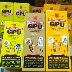 Cap Lang Minyak Urut GPU Gosok.Pijat.Urut