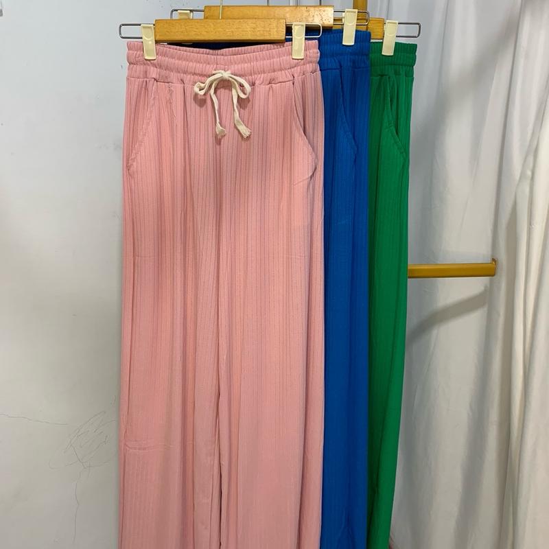 Celana Knit Kulot Import Wanita Panjang - Model Terbaru 2