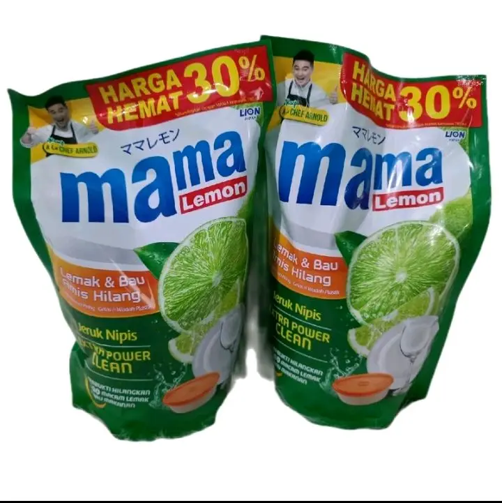 2pcs MAMA LEMON Sabun pencuci piring 680ml