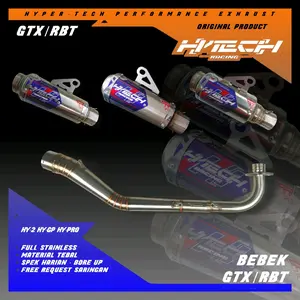 Knalpot Motor Bebek GTX RBT Hytech Racing