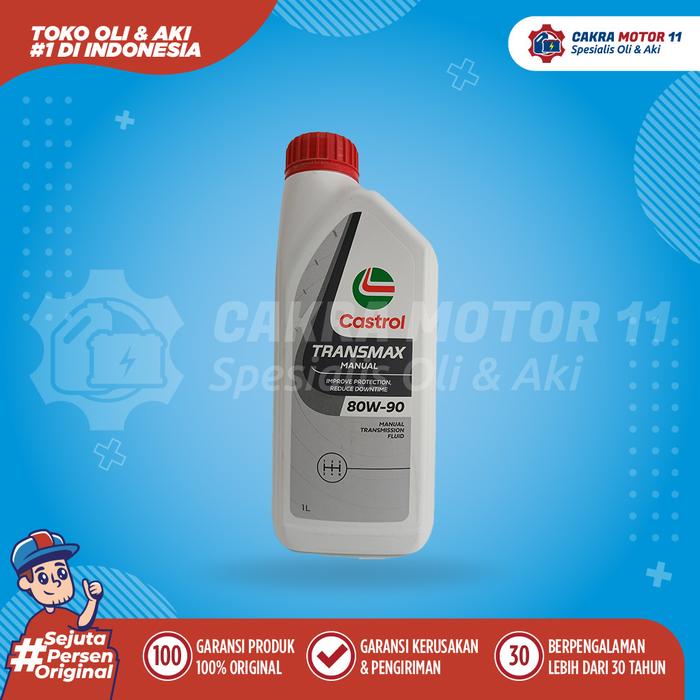 Gambar CASTROL TRANSMAX MANUAL 80W90 1LT NEW dari Cakra Motor 11 Kota Administrasi Jakarta Barat Tokopedia