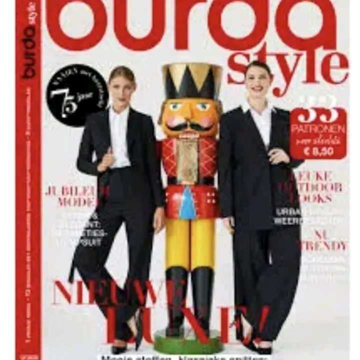 Majalah Import Burda Style edisi terbaru