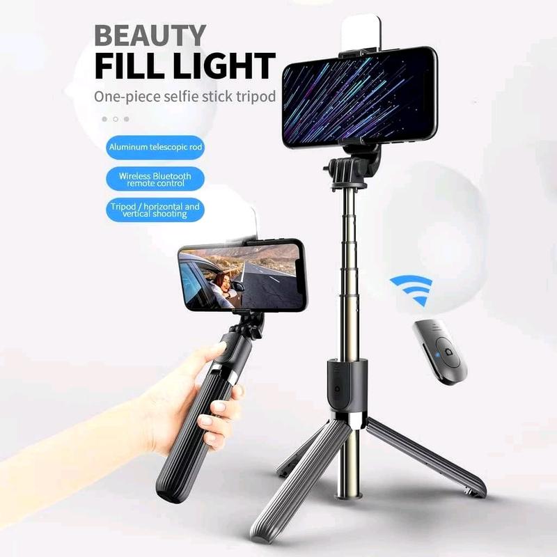 360 ROTATE 3IN1 BLUETOOTH SELFIE STICK MONOPOD TRIPOD REMOTE - TikTok ...
