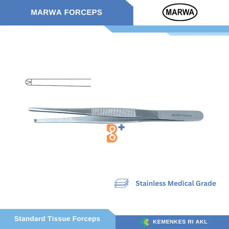 Pinset Chirugis 25 cm / Pinset Cirugis / Sirugis / Tissue Forcep