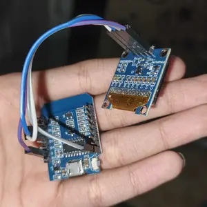Oled 0.96" Blue Yellow White I2C 128x64 LCD Display Module Biru Kuning Putih 0.96 Inch For Arduino ESP STM32