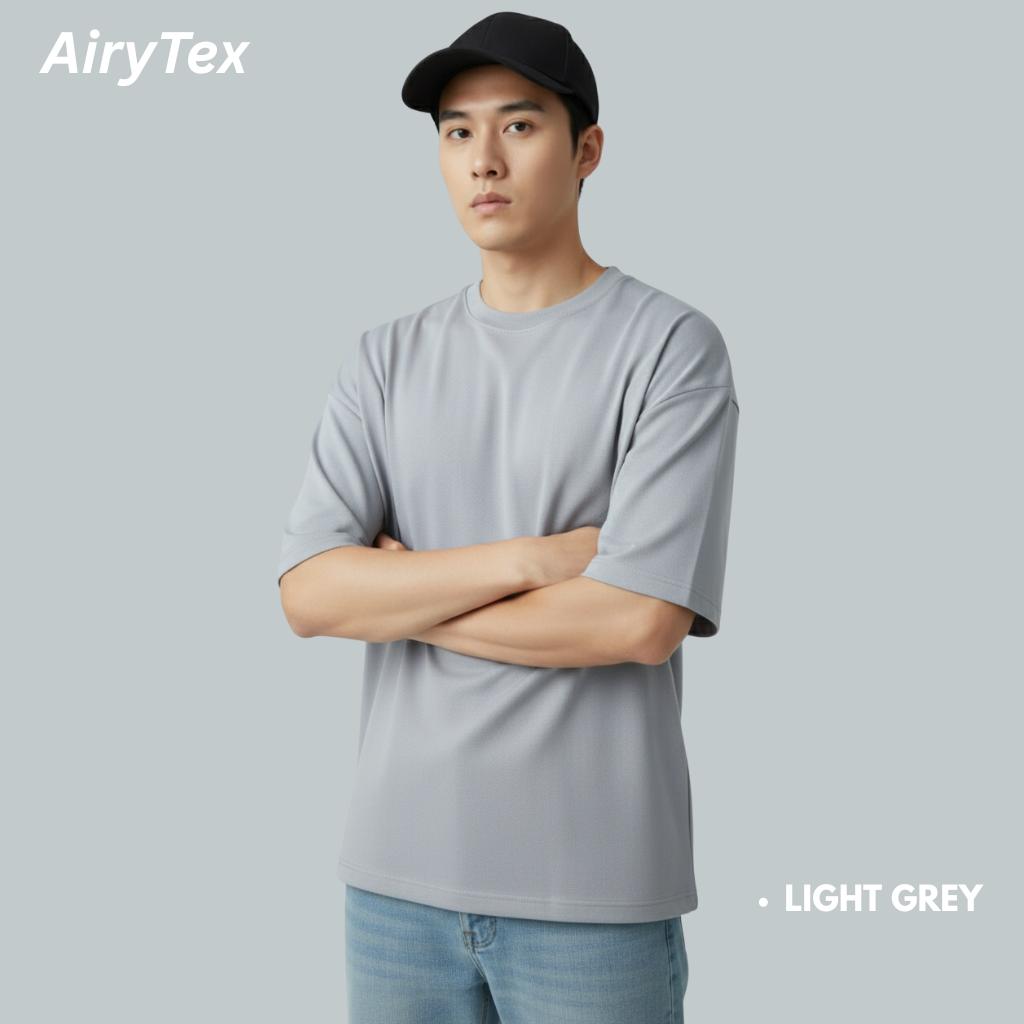 Aery Oversized T-Shirt BreezeWear Quick Dry Tech / Kaos Polos Boxy Fit Cut Oversize AiryTex Aery Oversized T-Shirt BreezeWear Quick Dry Tech / Kaos Polos Boxy Fit Cut Oversize AiryTex
