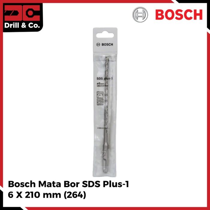 Gambar Bosch Mata Bor Beton SDS plus-1 6X210 mm (264) dari Drill&Co Kota Administrasi Jakarta Barat Tokopedia