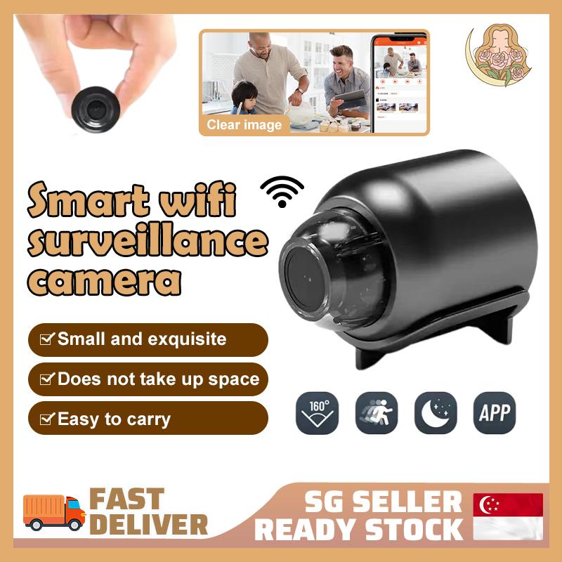 360° Ultra-Wide Angle Mini Wi-Fi Cat-Eye Camera 4k Hd Anti-Theft ...