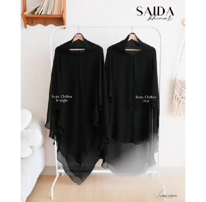 Khimar Saida by Ummu Sarah Jilbab Muslim Syari Wanita Instan