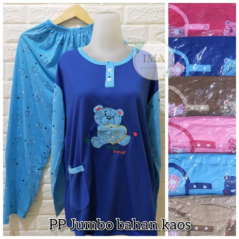 PAKET 3 PCS PP JUMBO / CELANA PANJANG LENGAN PANJANG / PAKET GROSIR MURAH 4