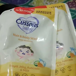 Cussons Baby Hair & Body Wash Deep Moisture - Sabun Bayi 2in1