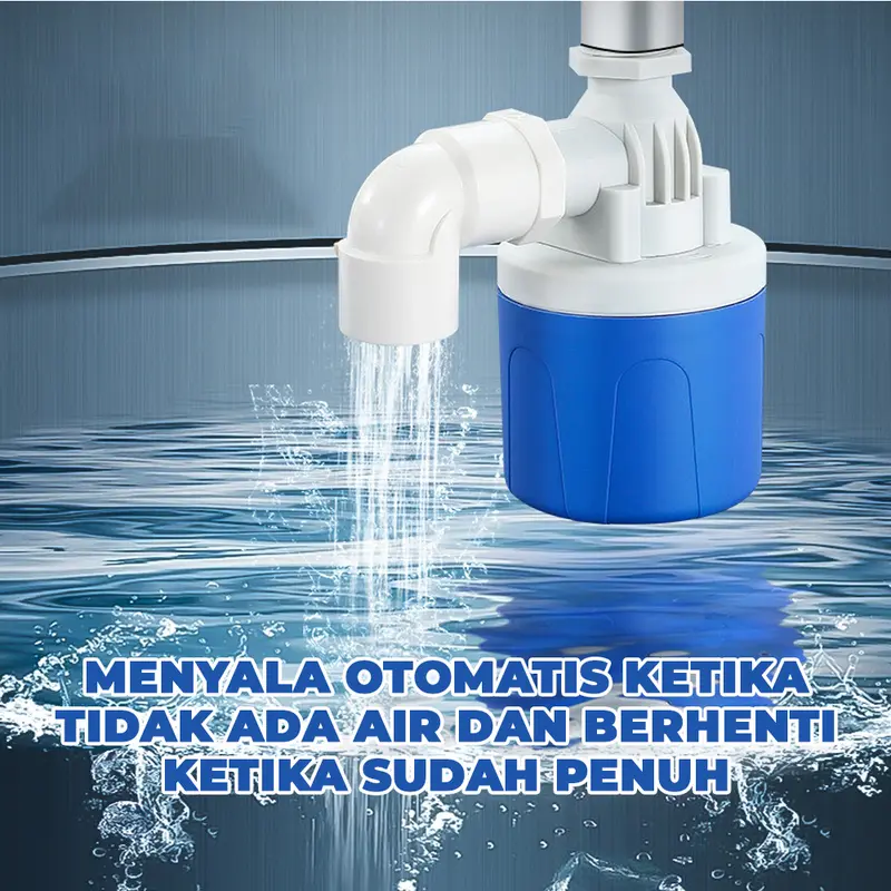 Kran Otomatis Bak Mandi 1/2 3/4 Sensor Keran Tandon Air Pelampung Toren / Pelampung Kran Air Otomatis Pelampung Otomatis 2