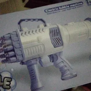 Mainan Bubble Gun Basssoka - Bubble Rocckeet Machine Bubble Electric Bazzoka - Gelembung Sabun SS 1526