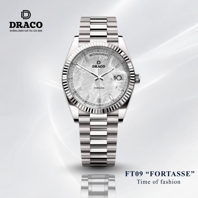 Đồng Hồ Nam - Thương Hiệu D Draco D24-FT09 "Fortasse" Đồng hồ Sang Trọng và Tinh Tế