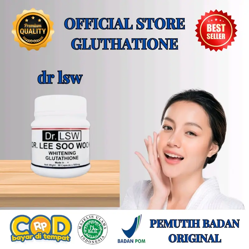 DR LSW + platinum whitening UNGU pemutih badan ampuh glumony kapsul collagen  Memutihkan badan dalam waktu singlat 3