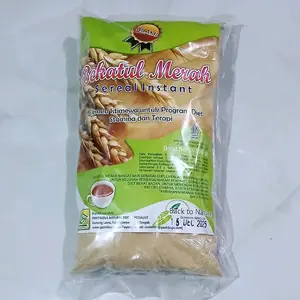 Sereal Instan - Bekatul Beras Merah - Bekatul Merah Original Pantiboga- Memenuhi Kebutuhan Nutrisi ( 500 gram )  Cereal Instan