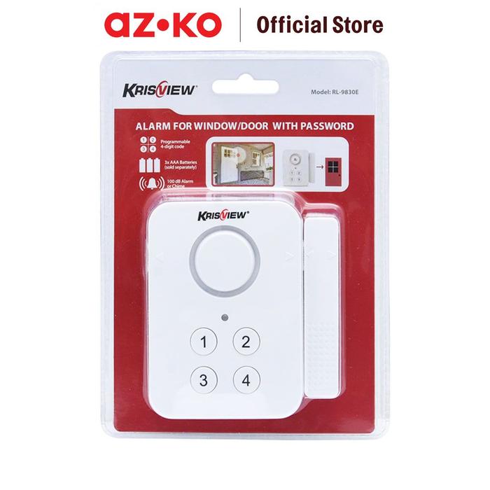 Gambar AZKO Kris Alarm Pintu/Jendela Dengan Password - Putih Sensor Keamanan Rumah Sistem Proteksi Anti Maling dari AZKO ID Kota Administrasi Jakarta Pusat Tokopedia