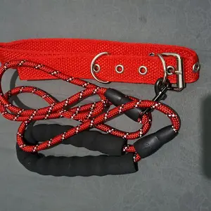 Satu set tali + kalung kambing dan anjing kuat dan murah