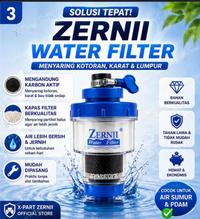Gambar Filter Air Kran Zernii | Penjernih Air Sumur & PAM | Anti Karat Lumpur | Water Filter Rumah Tangga dari X-Part Zernii Kota Administrasi Jakarta Barat 3 Tokopedia