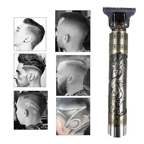 CUKUR Vintage Naga Alat Mesin Cukur Potong Rambut Elektrik Kumis clipper Jenggot 2