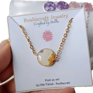 Gelang Bunga Daisy Stainless Steel Diameter 1,5 cm