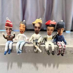 Patung lembut Cortis Letoy Lentur 10 cm, mainan diisi poliester yang sangat comel dengan rangka boleh bergerak, sesuai untuk hiasan meja dan alat peraga fotografi