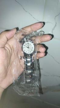 Product Review of Halei Watch 456 L - Jam Tangan Wanita Rantai Stainless Steel Analog Kekinian - Tahan Air dan Garansi 1 Tahun. Free box from n**🐶 0