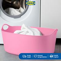 Gambar IKEA TORKIS Keranjang Cucian / Pakaian Kotor Fleksibel 35L Plastik Gagang - Kuning dari IKEA Indonesia Kota Administrasi Jakarta Timur 1 Tokopedia